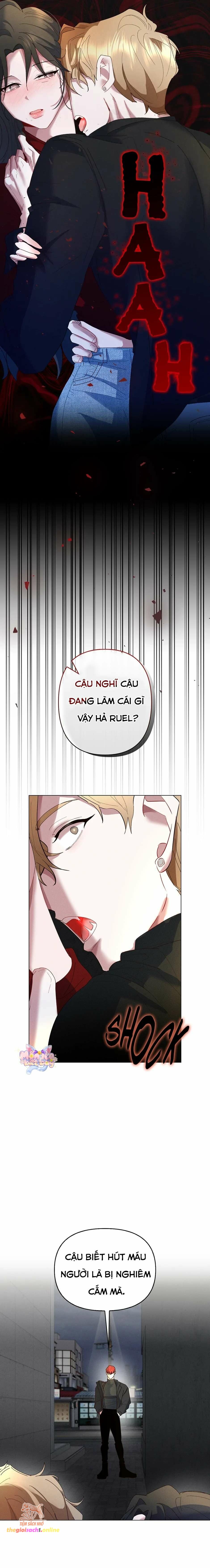 [18+] Nụ Hôn Máu Chap 5 - Next 