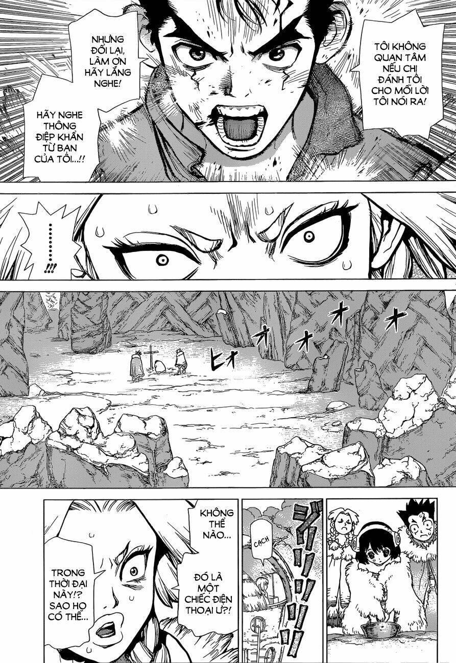 dr.stone - hồi sinh thế giới chapter 66: kẻ nói dối, người nói thật. - Trang 2