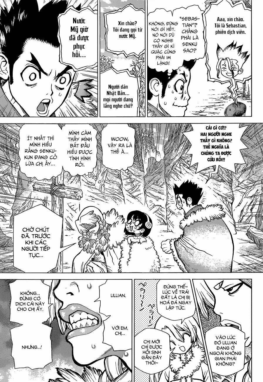 dr.stone - hồi sinh thế giới chapter 66: kẻ nói dối, người nói thật. - Trang 2