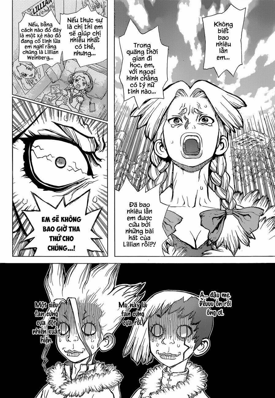 dr.stone - hồi sinh thế giới chapter 66: kẻ nói dối, người nói thật. - Trang 2