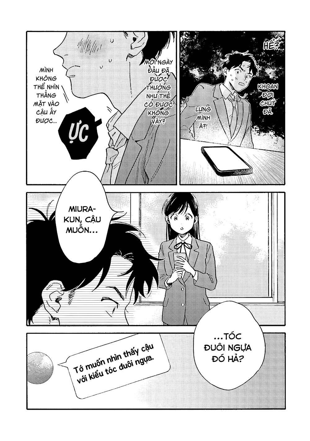 hayakawa-san và miura-kun chapter 3: - \"Điều đó\" - Next chương 4