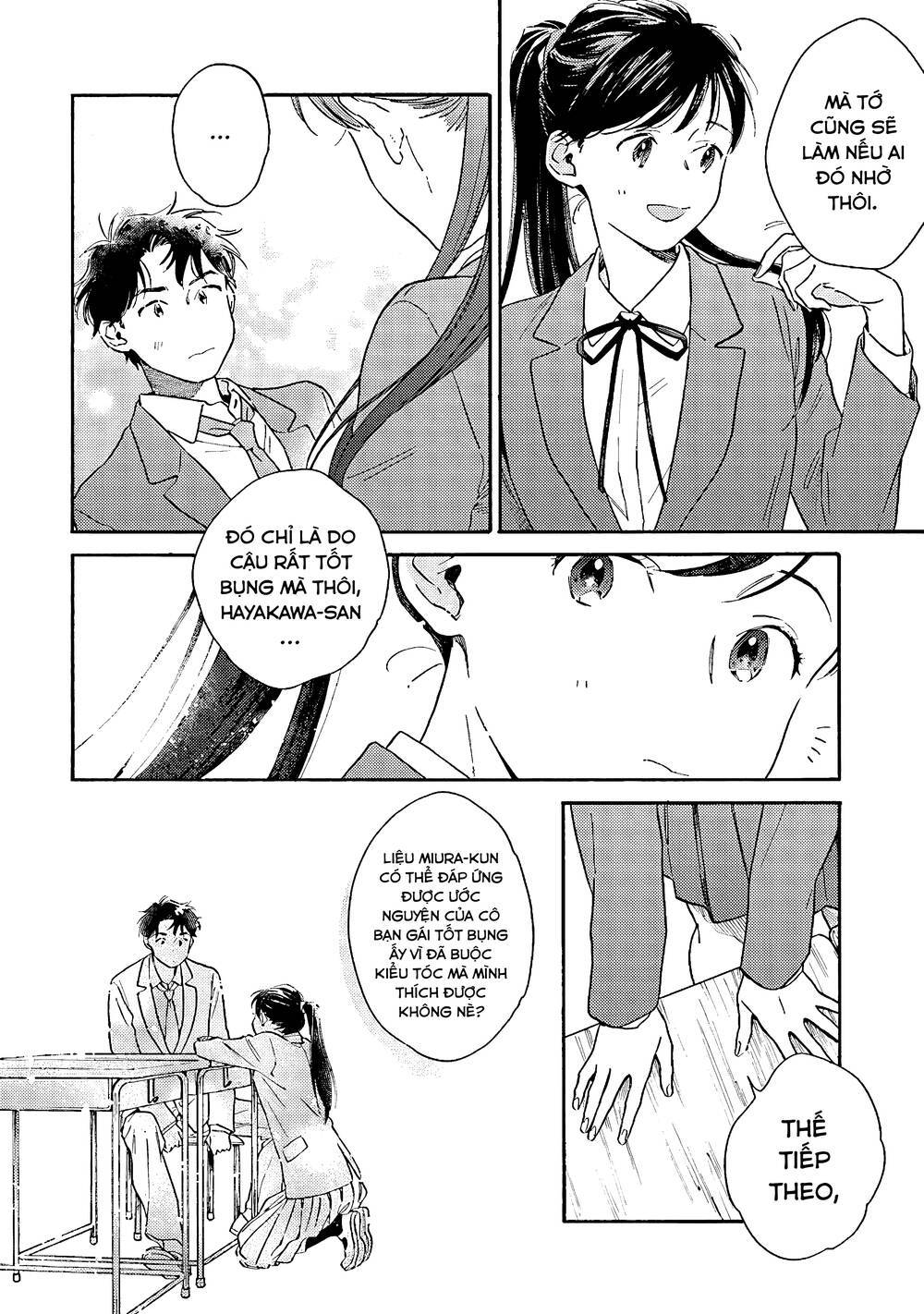 hayakawa-san và miura-kun chapter 3: - \"Điều đó\" - Next chương 4