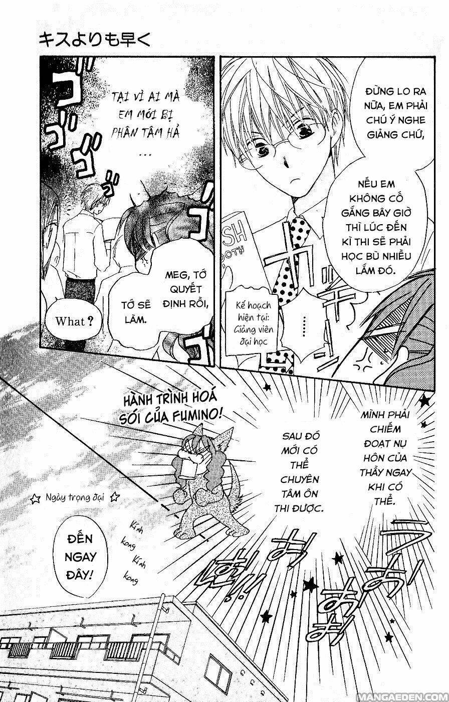 Faster Than A Kiss - Kiss Yori Mo Hayaku Chapter 32 - Trang 2