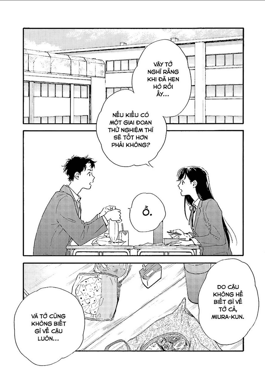 hayakawa-san và miura-kun chapter 2: - giai Đoạn thử nghiệm - Next chapter 3: - \"Điều đó\"