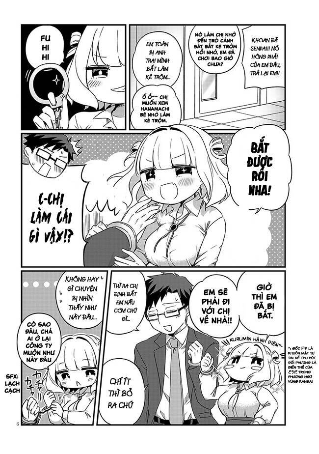 kurumida-senpai no guttara kawaii himitsu chapter 3 - Next chapter 4: tiền bối và người hậu bối đáng thất vọng