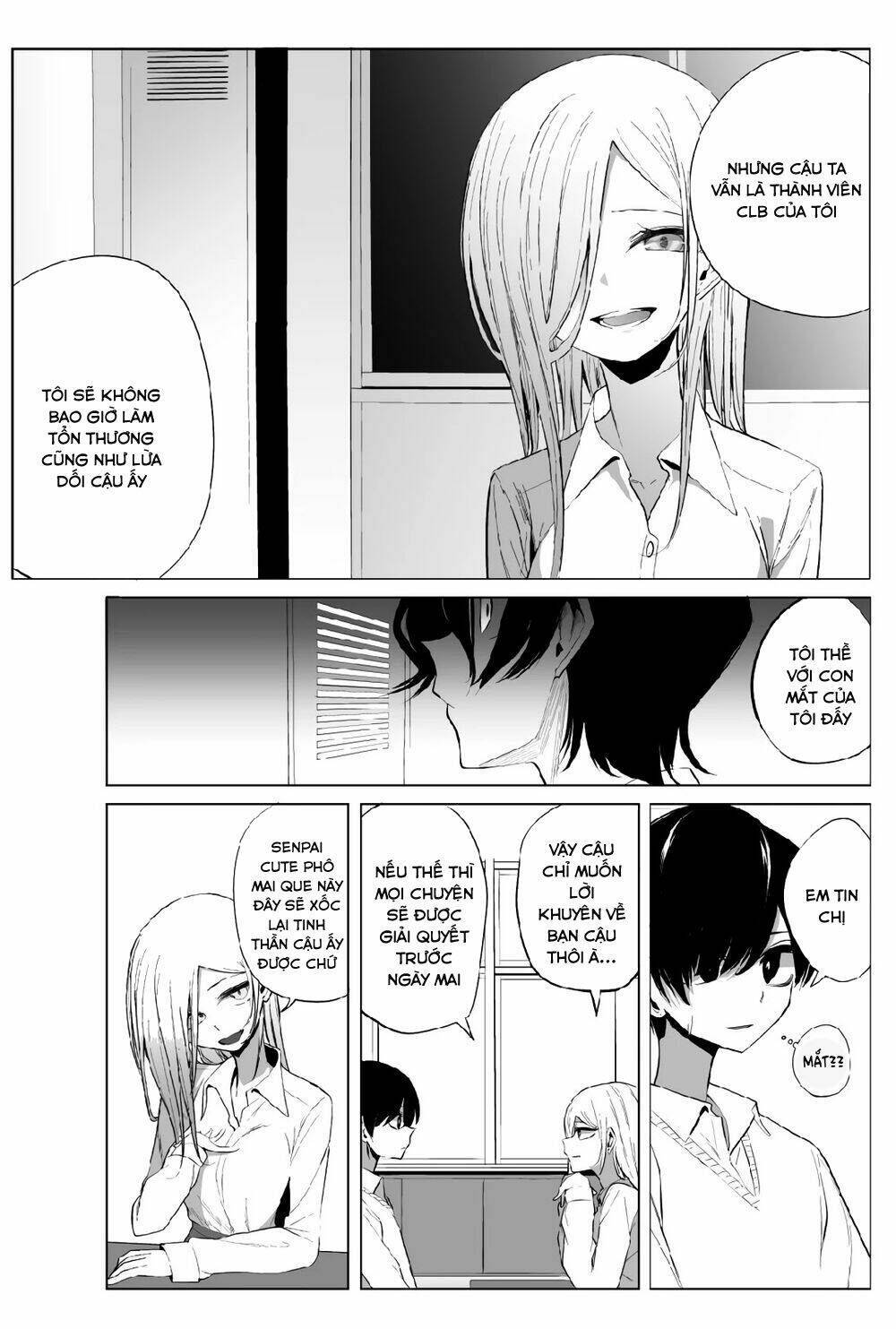 tình yêu của cô nàng lập dị mizuki-senpai chapter 11 - Trang 2