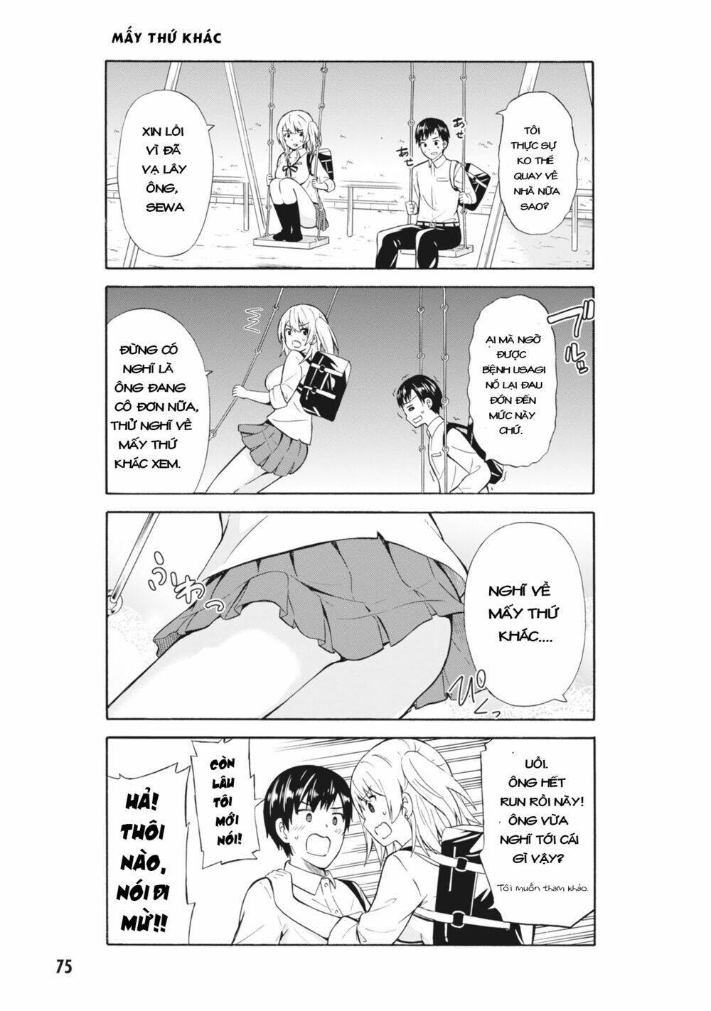 usami-san wa kamawaretai! chapter 9 - Next chapter 10: bạn thưở nhỏ quá ghê