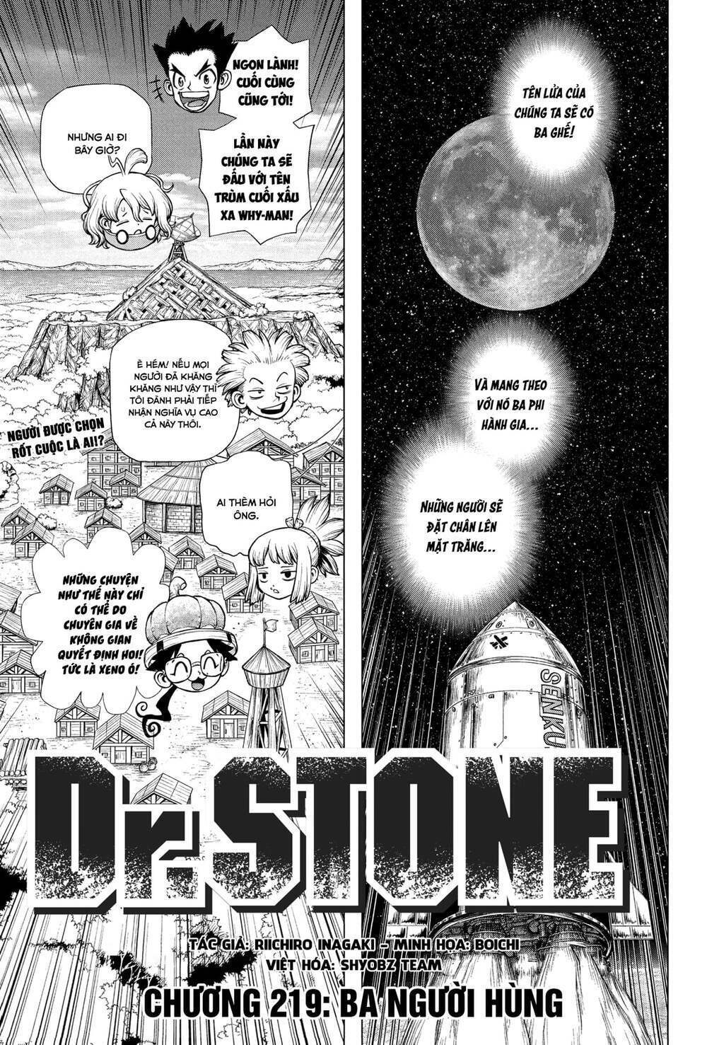 dr.stone - hồi sinh thế giới chapter 219 - Trang 2