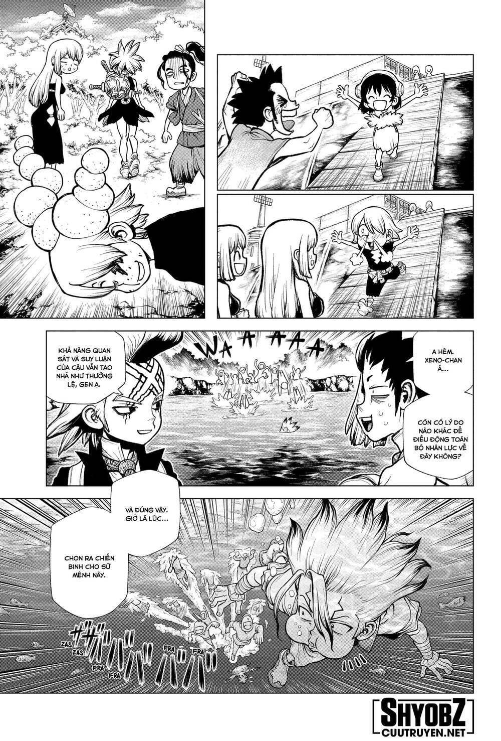 dr.stone - hồi sinh thế giới chapter 219 - Trang 2