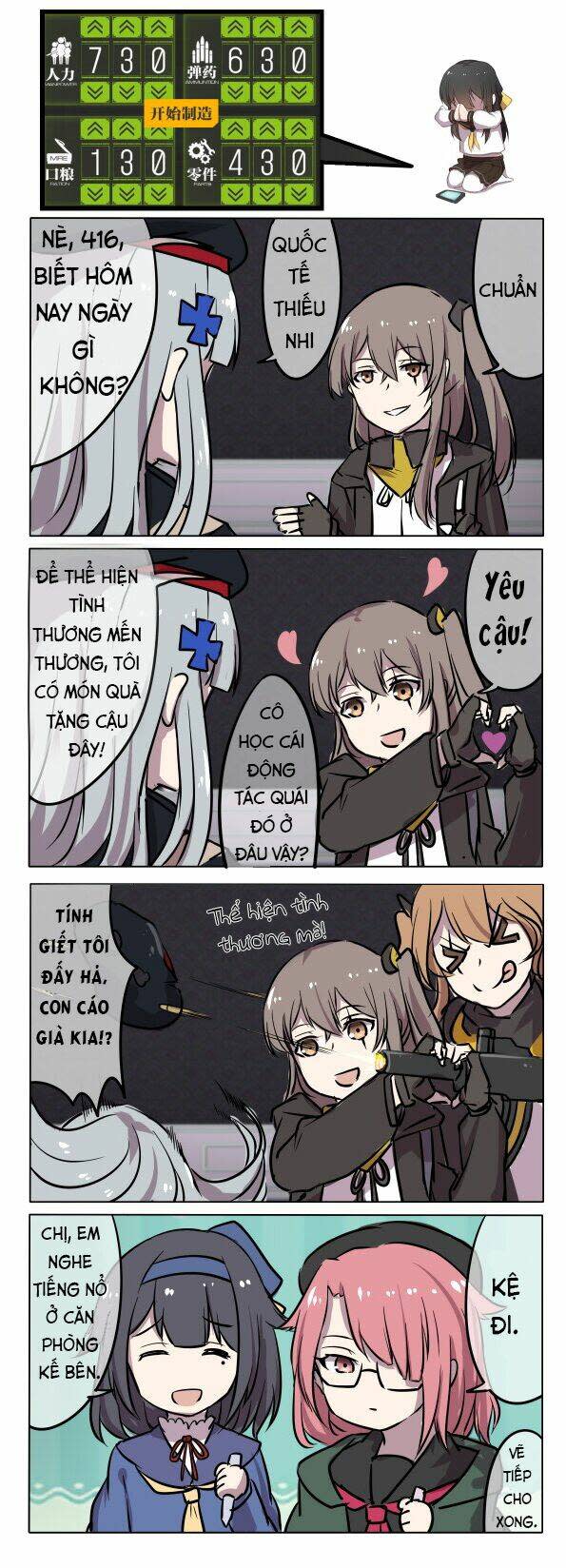 girls' frontline oneshot tổng hợp chương 3 - Next chương 4