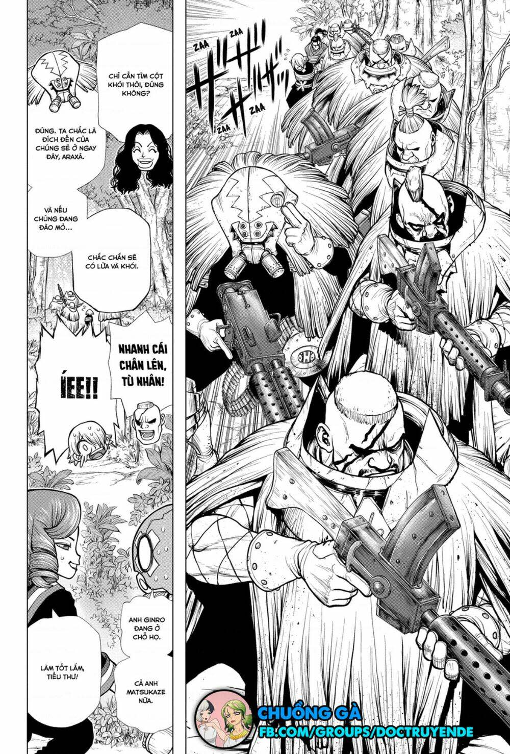 dr.stone - hồi sinh thế giới chapter 185 - Trang 2