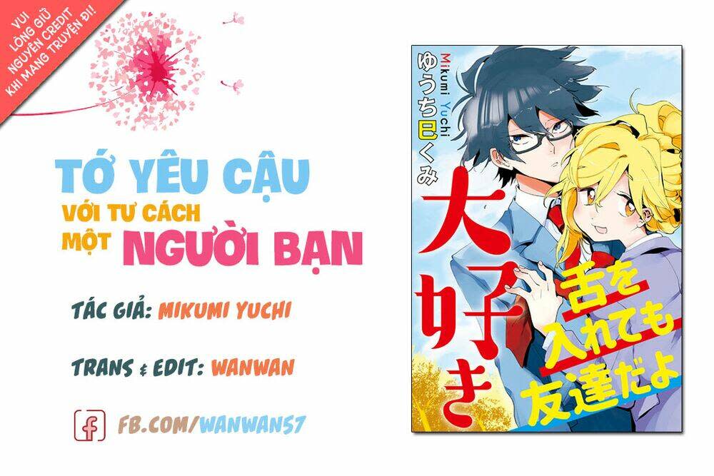 tớ yêu cậu với tư cách một người bạn chapter 16 - Trang 2