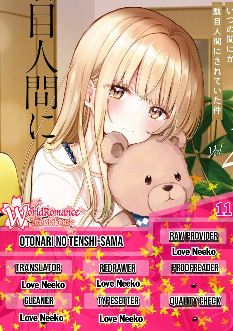 otonari no tenshi-sama ni itsunomanika dame ningen ni sareteita ken chapter 11.1 - Trang 2