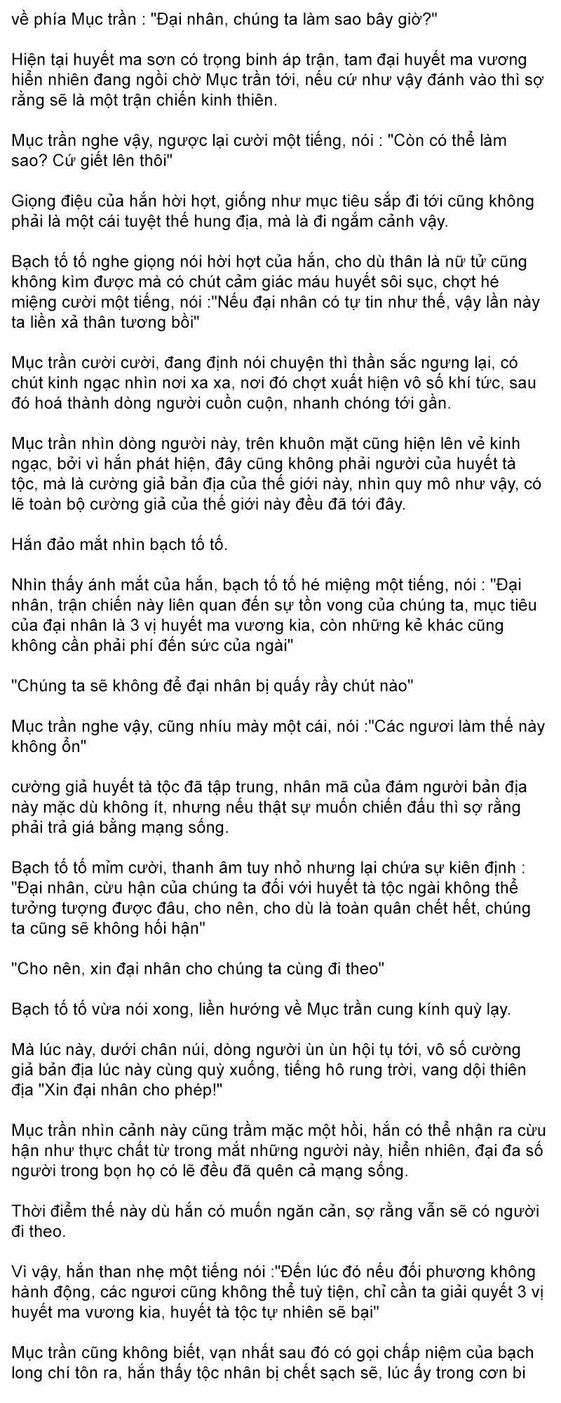 Đại chúa tể truyện chữ (bản dịch) Chapter 1384 - Next Chapter 1385