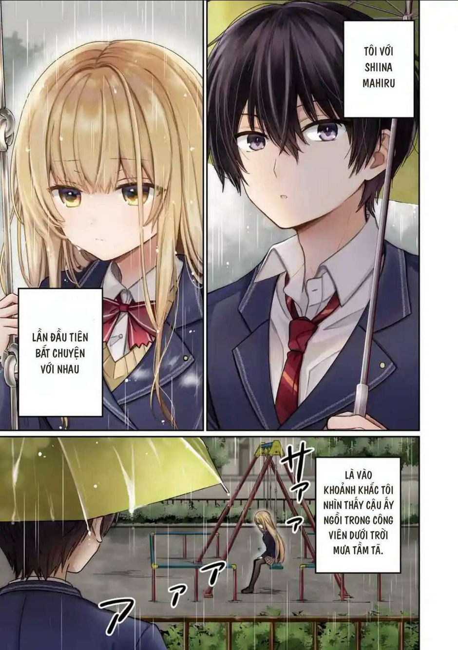 otonari no tenshi-sama ni itsunomanika dame ningen ni sareteita ken chapter 1 - Trang 2