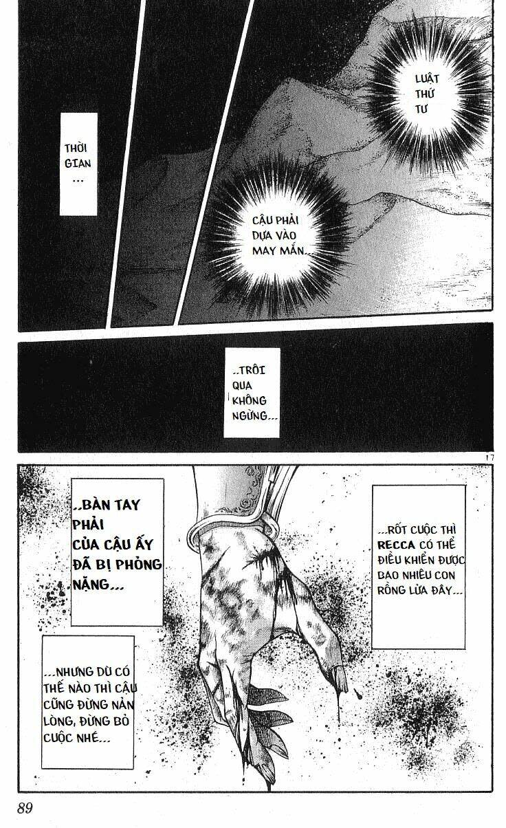 ngọn lửa recca chapter 132: rồng lửa kokuu - Next chapter 133: con Át chủ bài