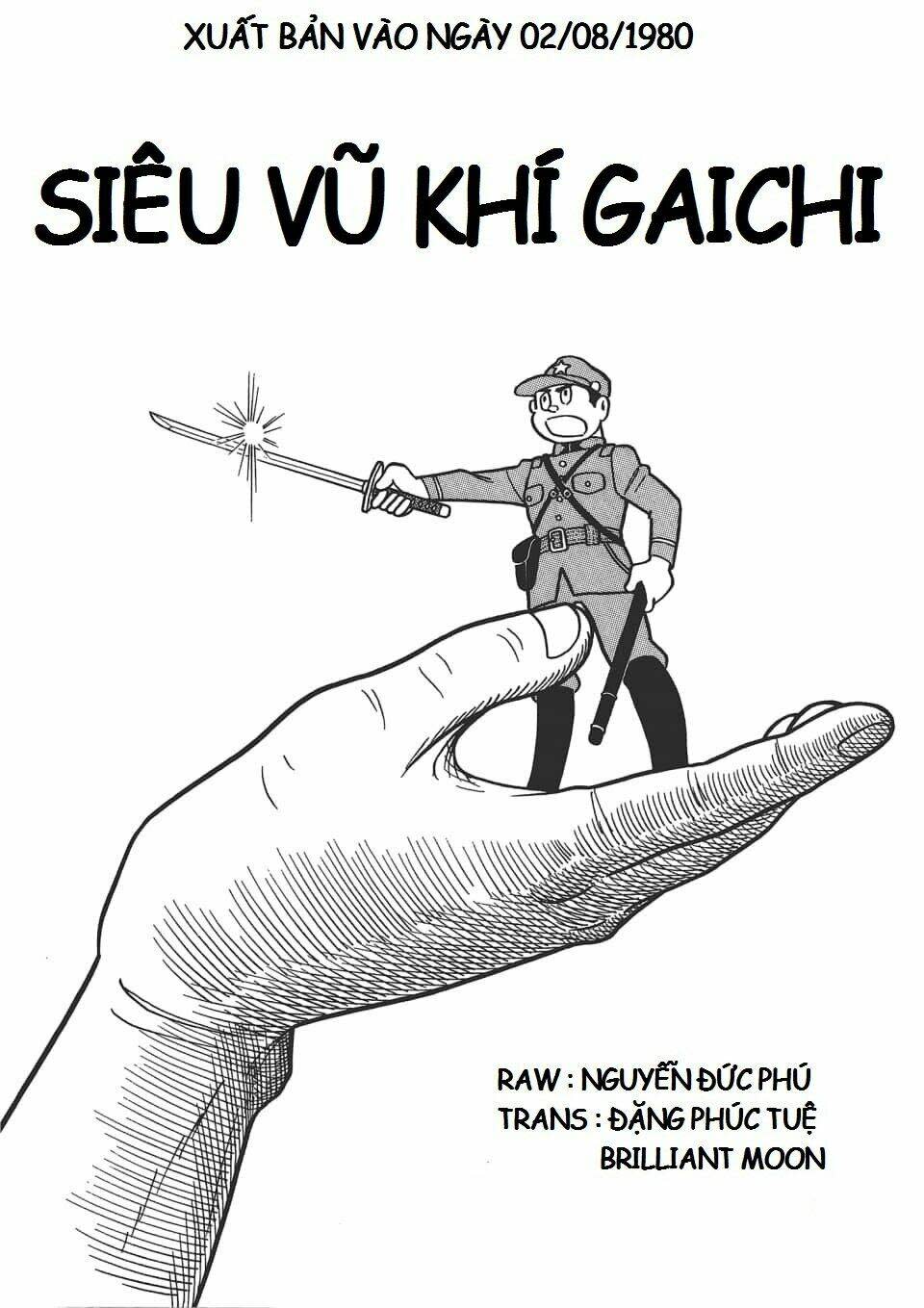 các one-shot của fujiko fujio chapter 43: (up trước 1/3) siêu vũ khí gaichi - Next chapter 44: (up trước 1/3) người ngoài hành tinh