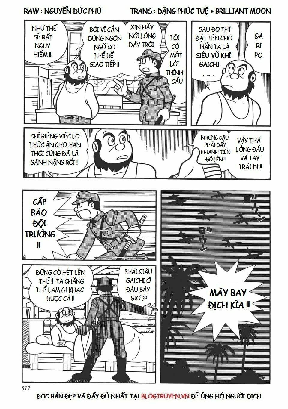 các one-shot của fujiko fujio chapter 43: (up trước 1/3) siêu vũ khí gaichi - Next chapter 44: (up trước 1/3) người ngoài hành tinh