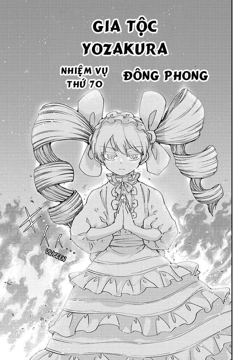 gia tộc điệp viên yozakura chapter 70: Đông phong - Next Chapter 70