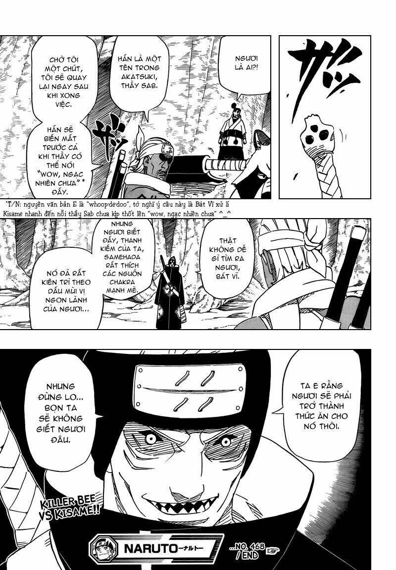 naruto - cửu vĩ hồ ly chapter 468 - Next chapter 469