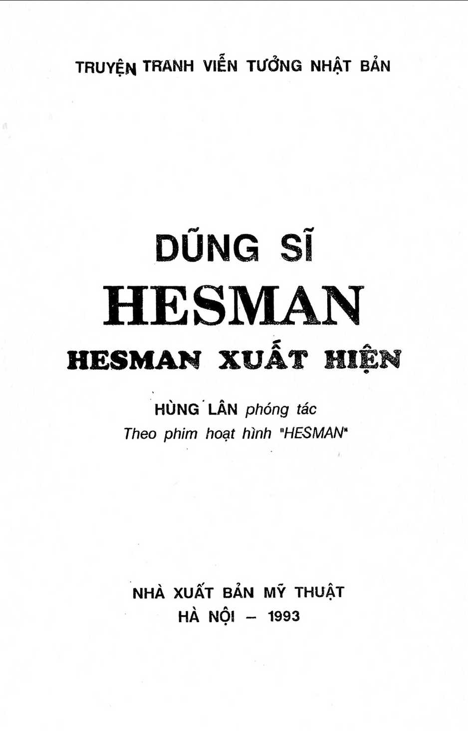 dũng sĩ hesman 2 - Trang 2