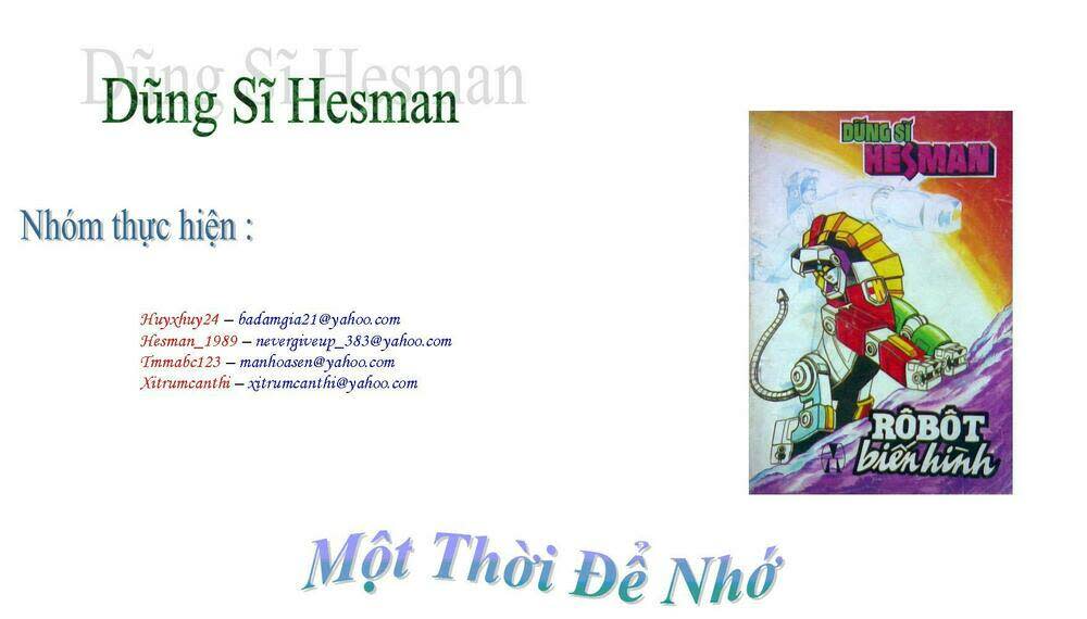 dũng sĩ hesman 65 - Trang 2