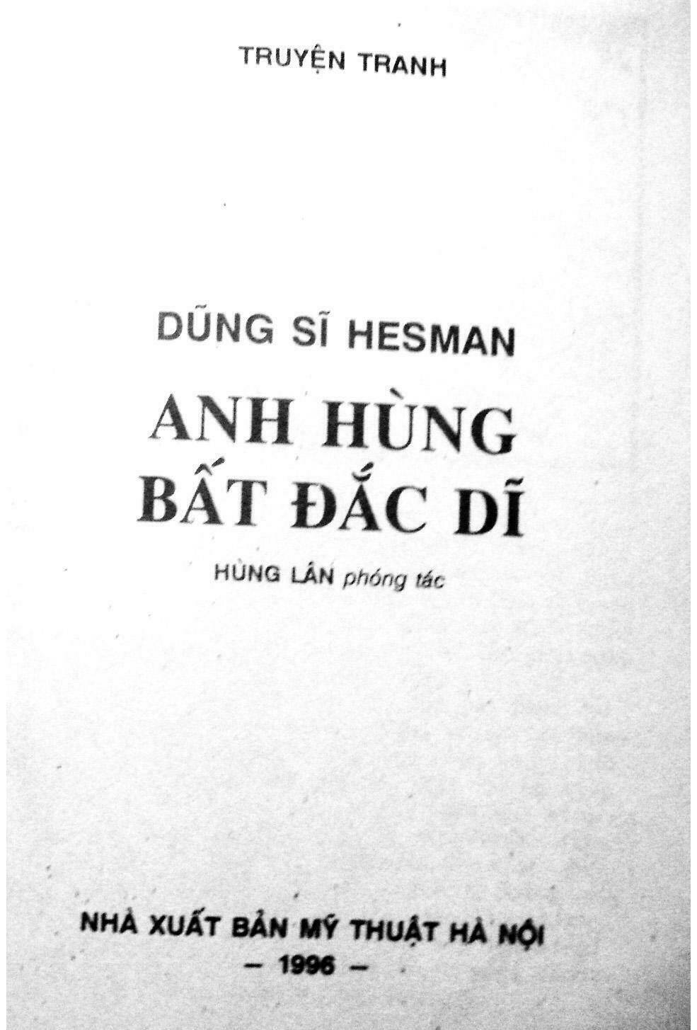 dũng sĩ hesman 126 - Trang 2