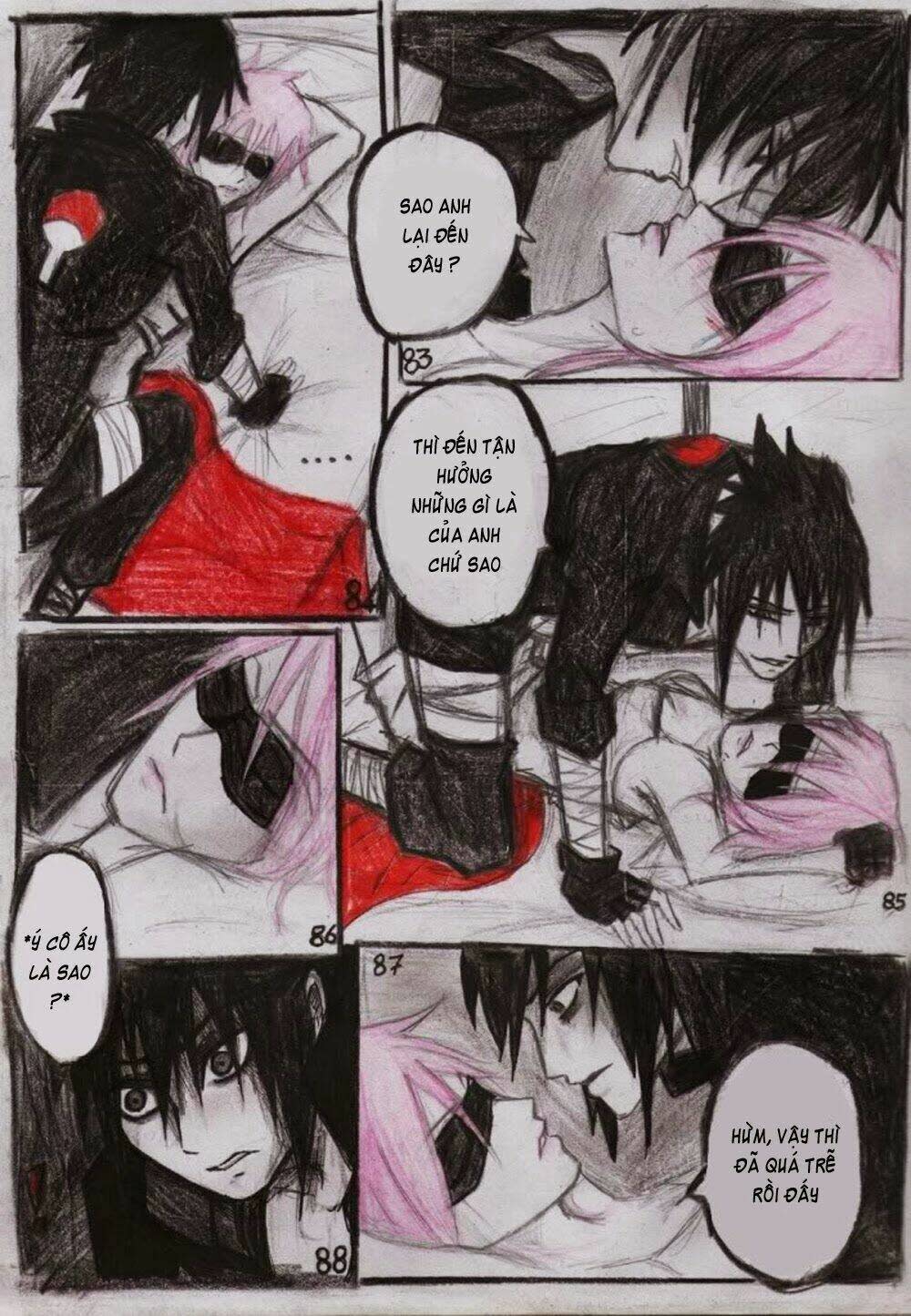 Cửu Vĩ Hồ Ly - Doujinshi SasuSaku Chapter 19 - Trang 2