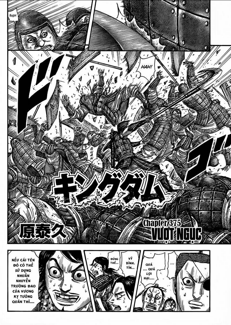 kingdom - vương giả thiên hạ chapter 375 - Next chapter 376