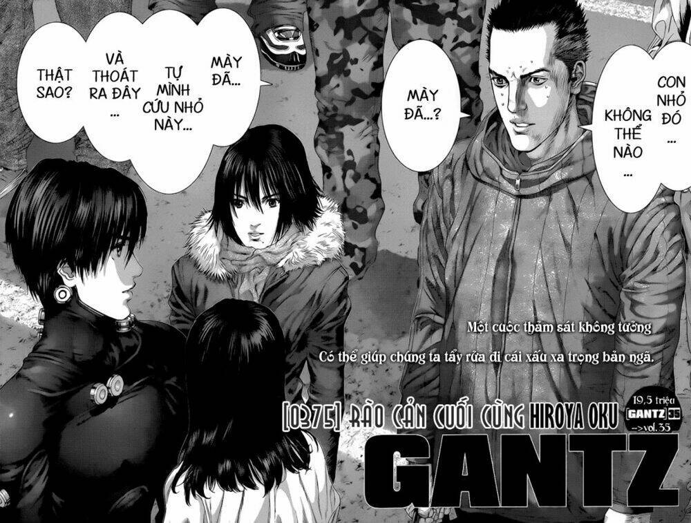 gantz chapter 375 - Next chapter 376