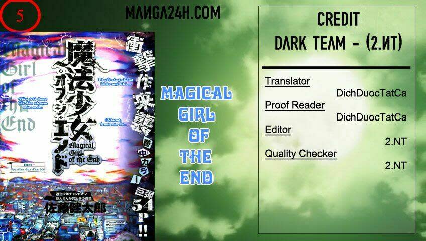 mahou shoujo of the end chương 5 - Next chương 6