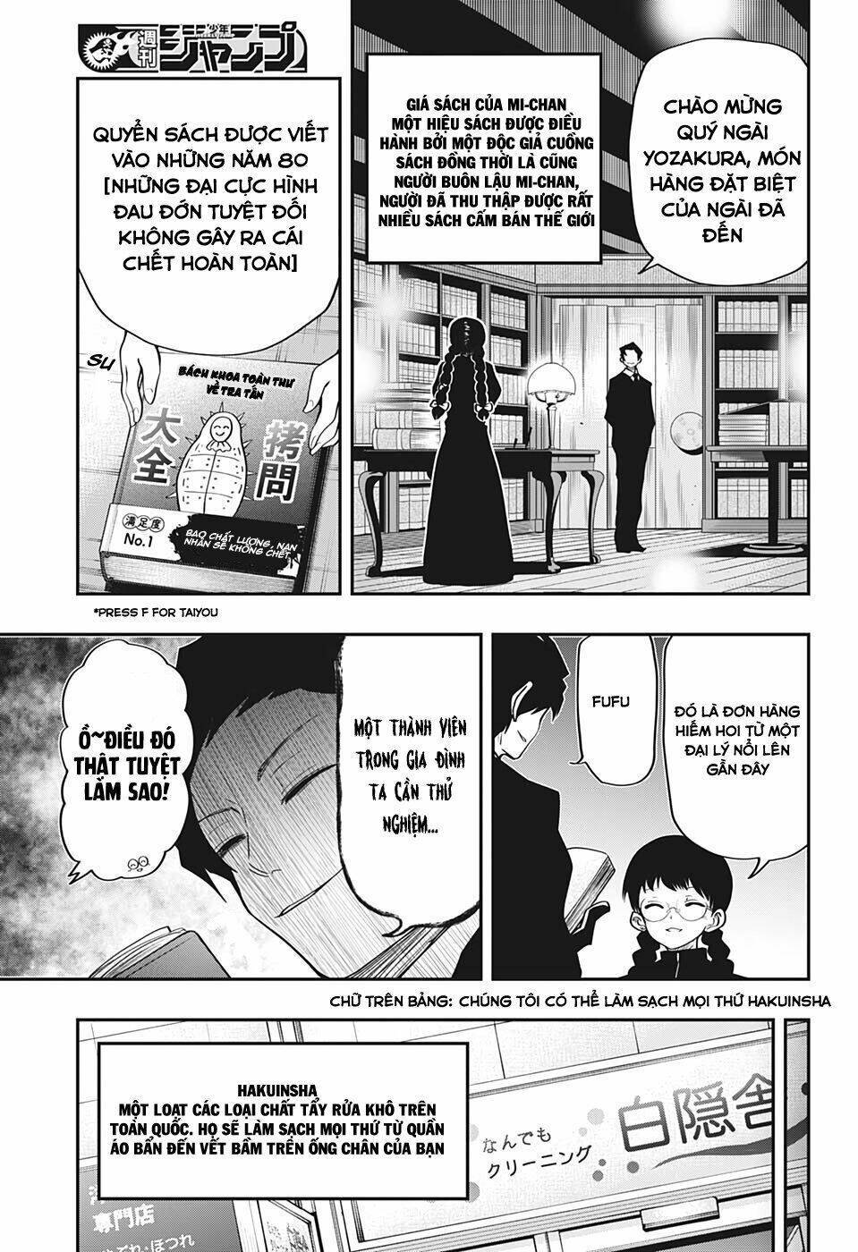 gia tộc điệp viên yozakura chapter 30 - Next Chapter 30