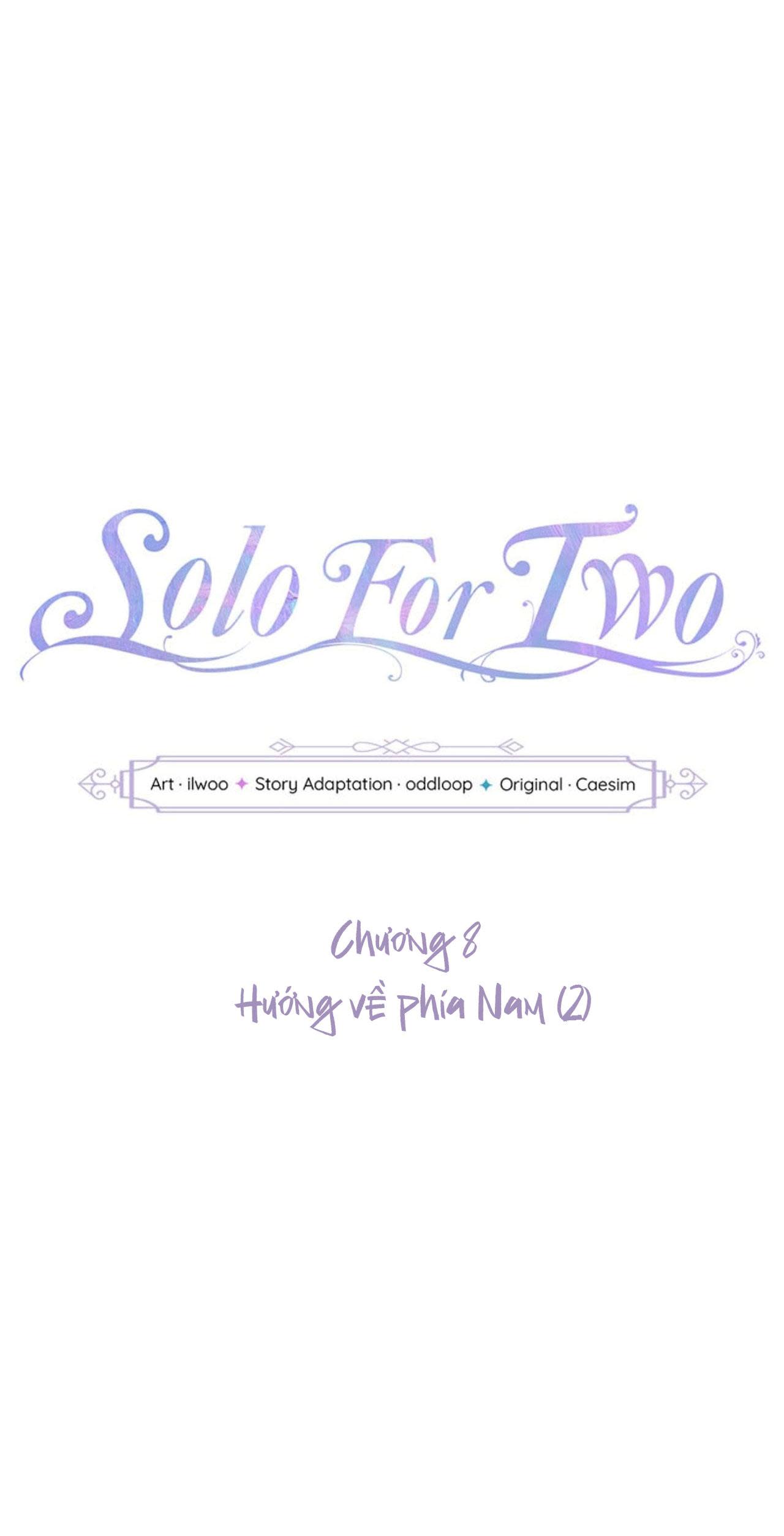 SOLO FOR TWO Chapter 8 - Next Chapter 9