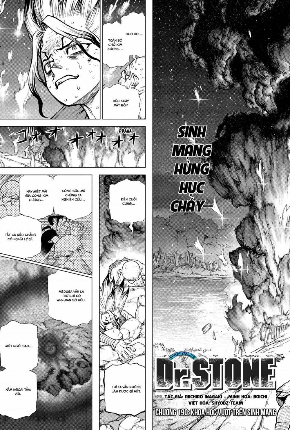 dr.stone - hồi sinh thế giới chapter 190 - Trang 2