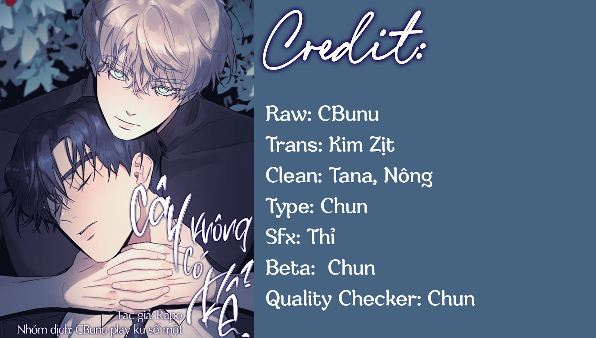 (CBunu) Cây Không Có Rễ Chapter 8 - Next Chapter 9