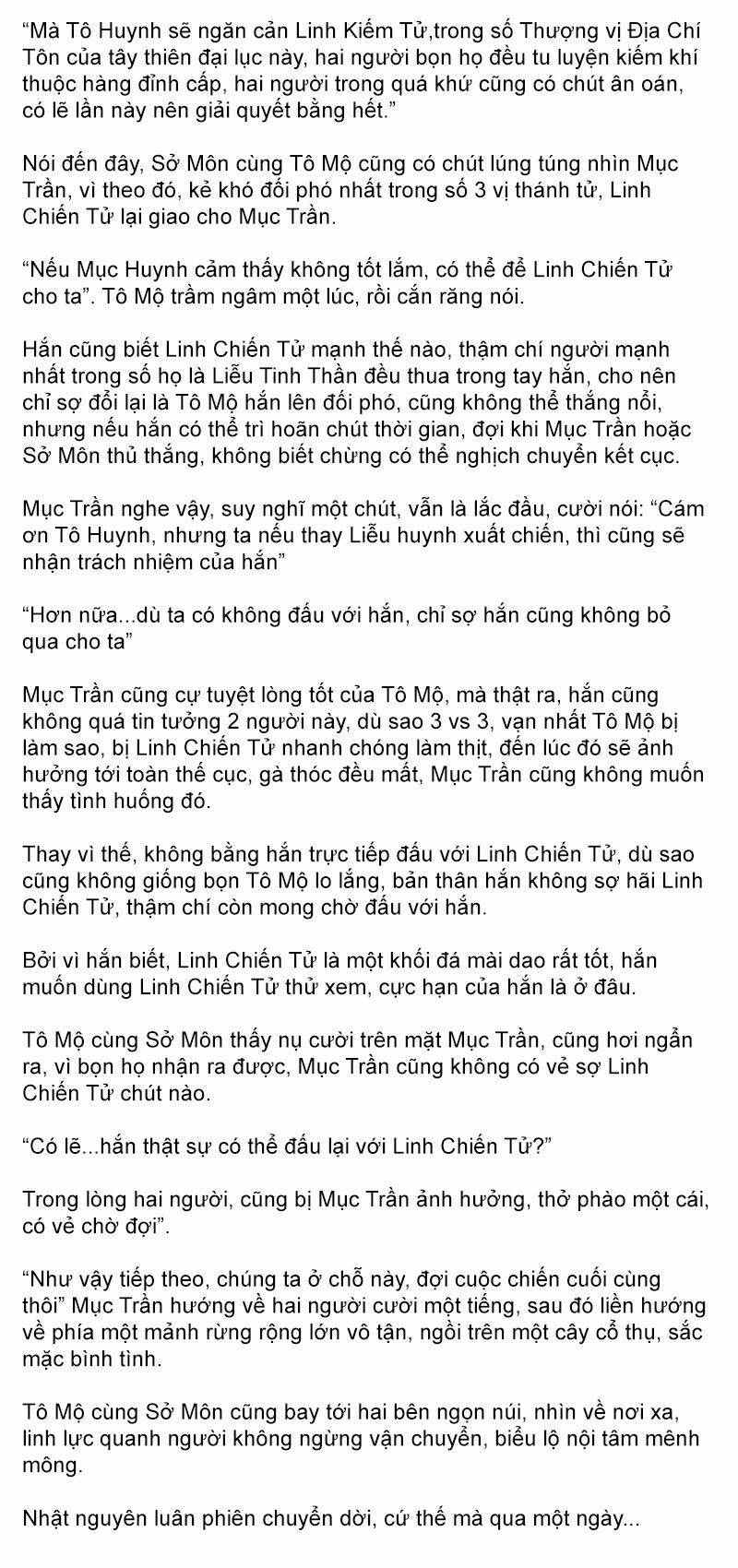 Đại chúa tể truyện chữ (bản dịch) Chapter 1256 - Next Chapter 1257