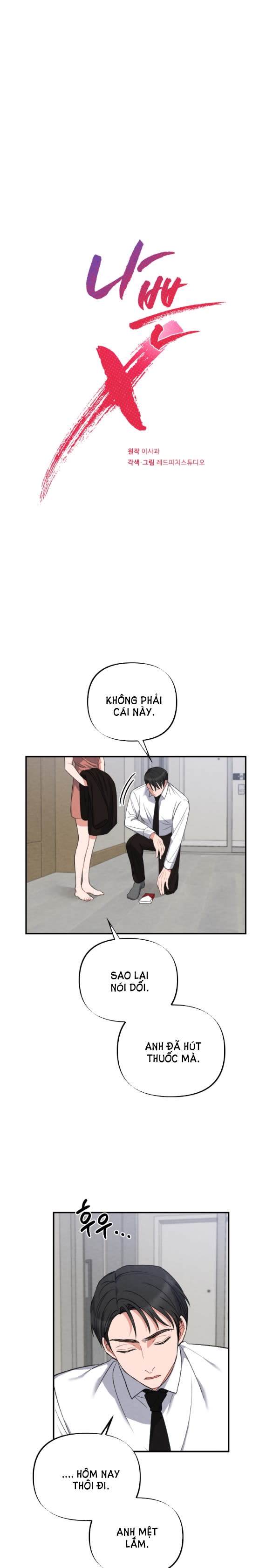 [18+] TÊN X XẤU XA Chap 14.1 - Trang 2