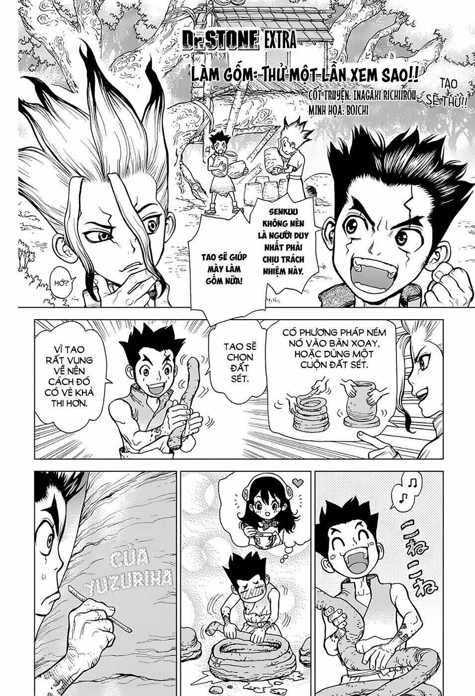 dr.stone - hồi sinh thế giới chapter 8.5 - Trang 2