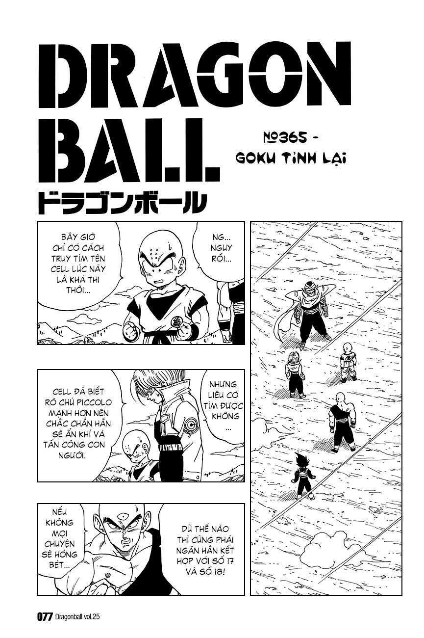 Dragon Ball - Bảy Viên Ngọc Rồng Chapter 365 - Next Chapter 366