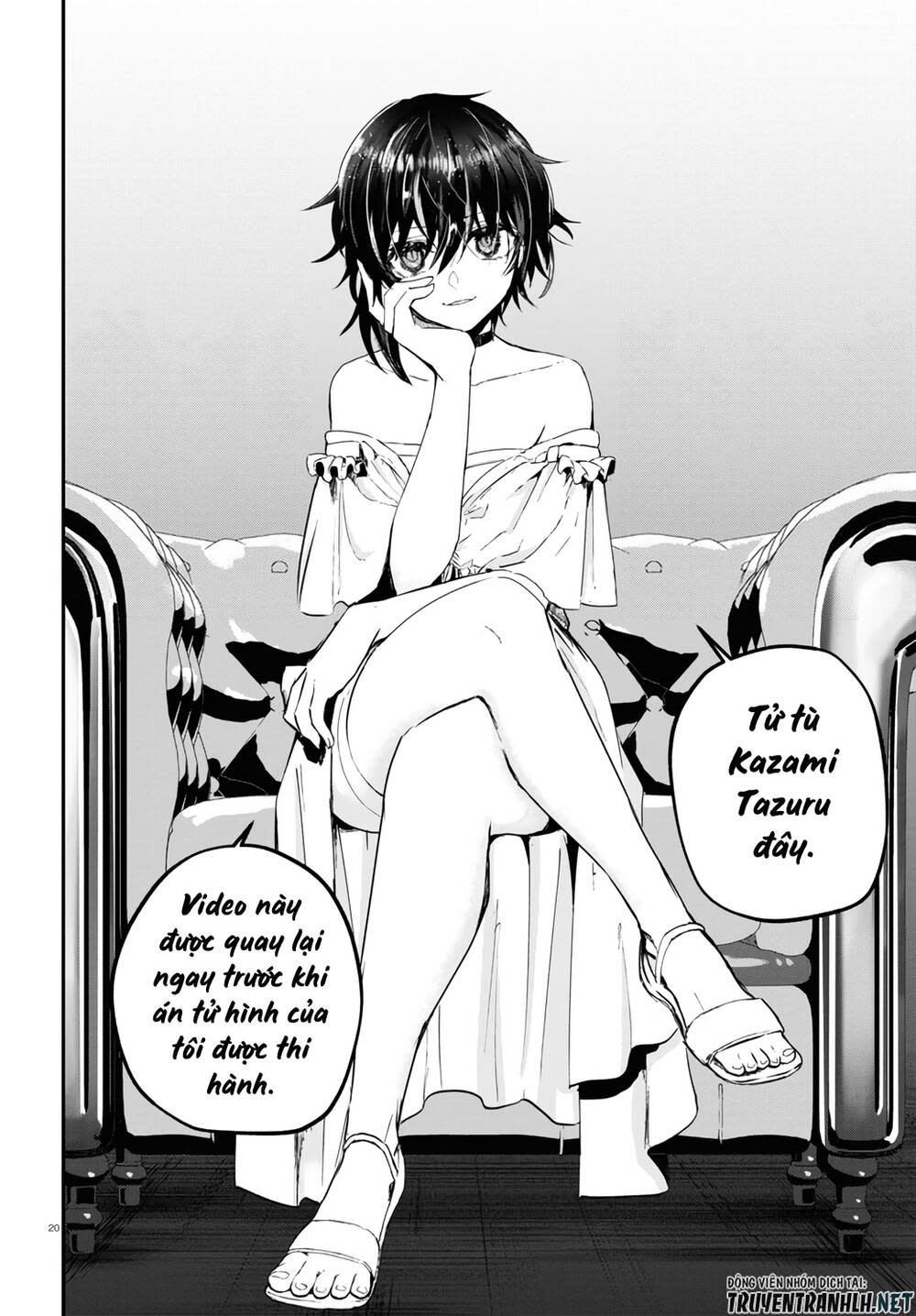 kẻ hoạ sát: tử tù kazami tazuru chapter 16 - Trang 2