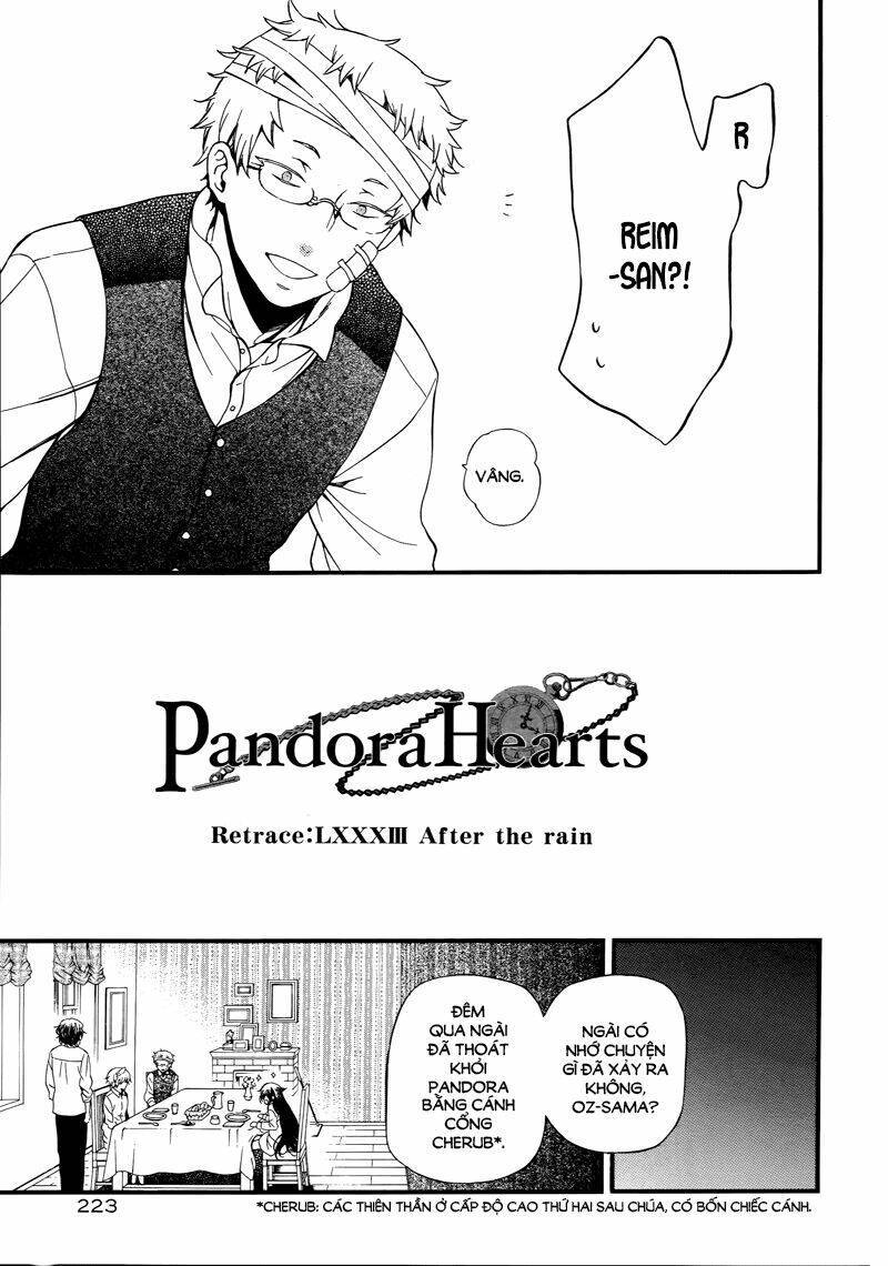 Pandora Hearts Chapter 83 - Trang 2