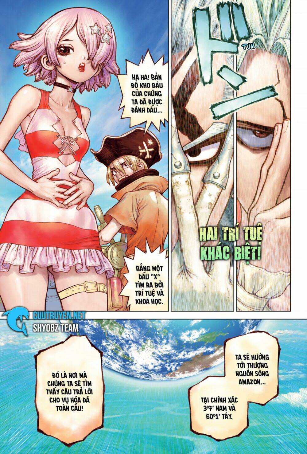 dr.stone - hồi sinh thế giới chapter 172 - Trang 2