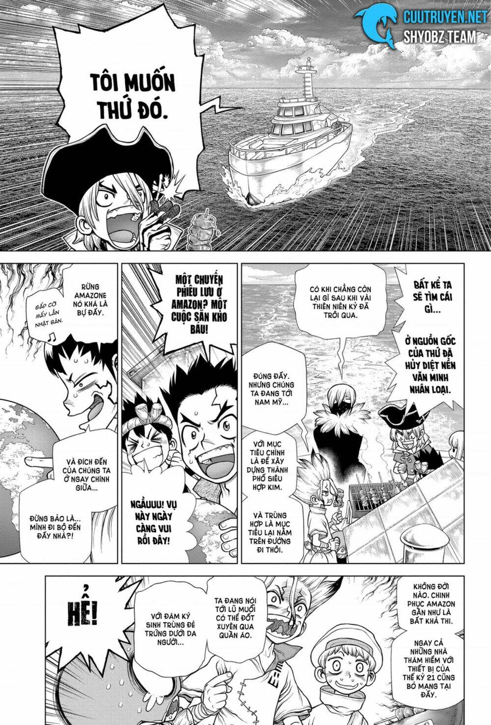 dr.stone - hồi sinh thế giới chapter 172 - Trang 2