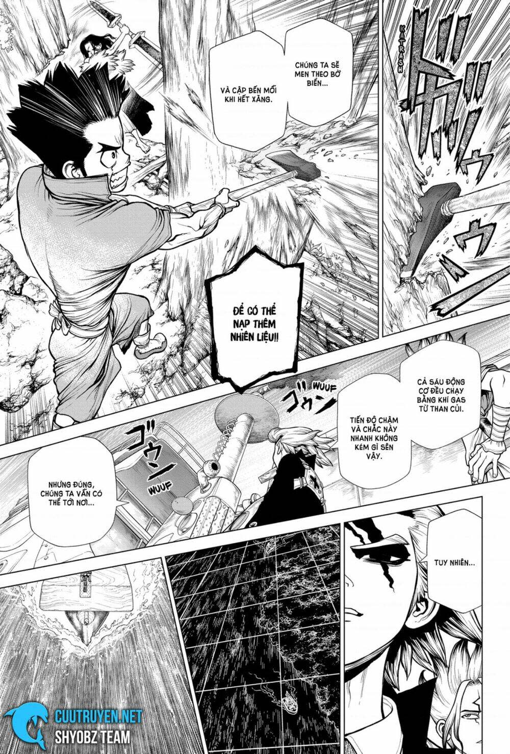 dr.stone - hồi sinh thế giới chapter 172 - Trang 2