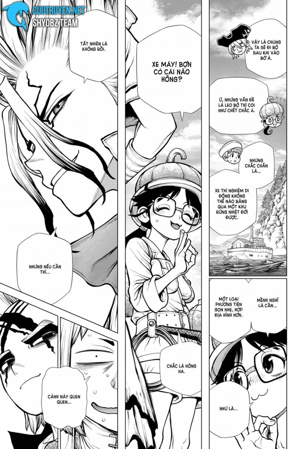 dr.stone - hồi sinh thế giới chapter 172 - Trang 2