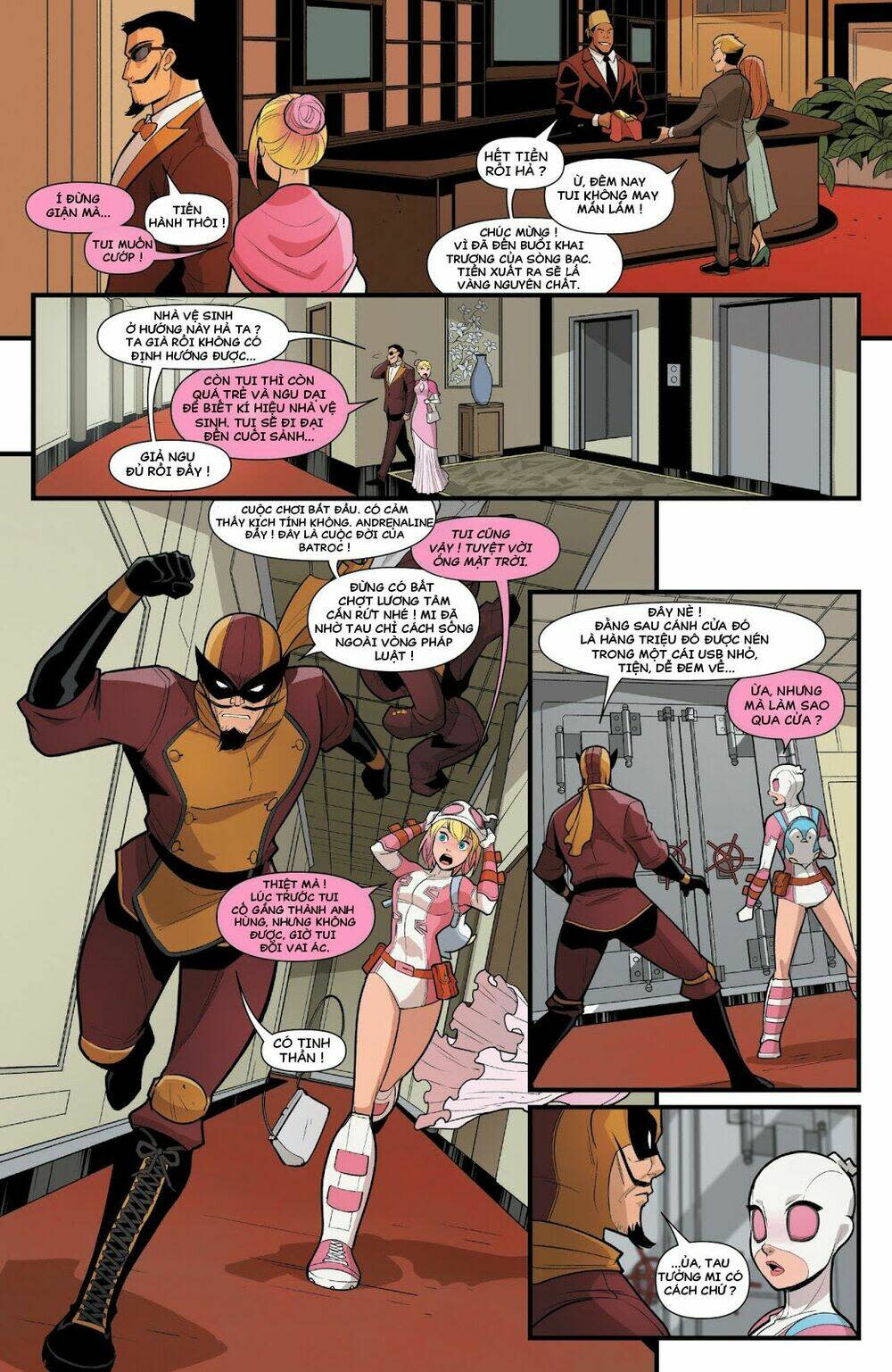 Gwenpool Siêu Phàm Chapter 21: Gwen sẽ về đâu ? - Next Chapter 22