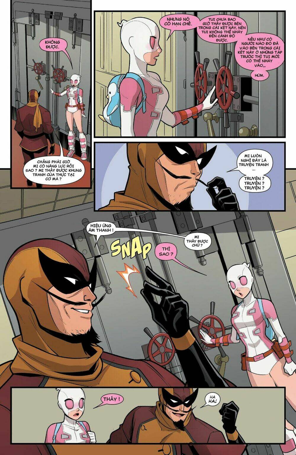 Gwenpool Siêu Phàm Chapter 21: Gwen sẽ về đâu ? - Next Chapter 22