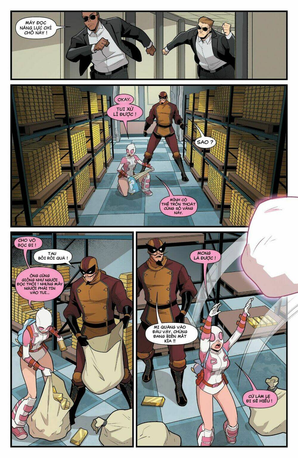 Gwenpool Siêu Phàm Chapter 21: Gwen sẽ về đâu ? - Next Chapter 22