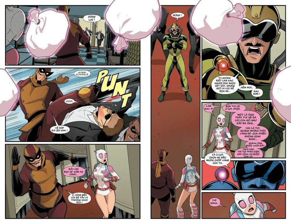 Gwenpool Siêu Phàm Chapter 21: Gwen sẽ về đâu ? - Next Chapter 22