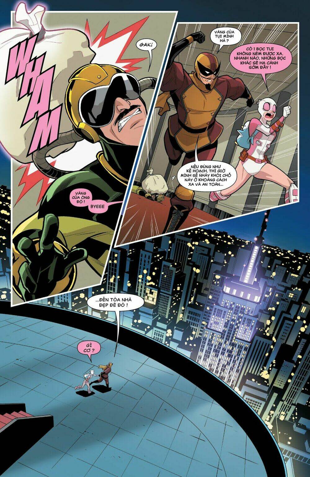 Gwenpool Siêu Phàm Chapter 21: Gwen sẽ về đâu ? - Next Chapter 22